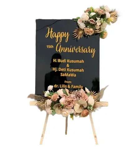 Papan Bunga Akrilik Pasar Modern Paramount