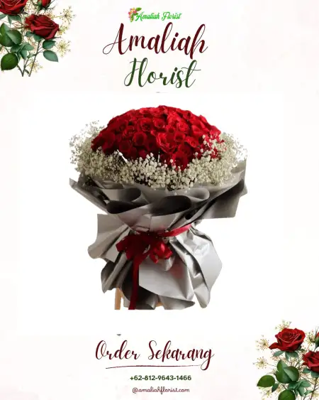 Buket Bunga Pasar Modern Paramount
